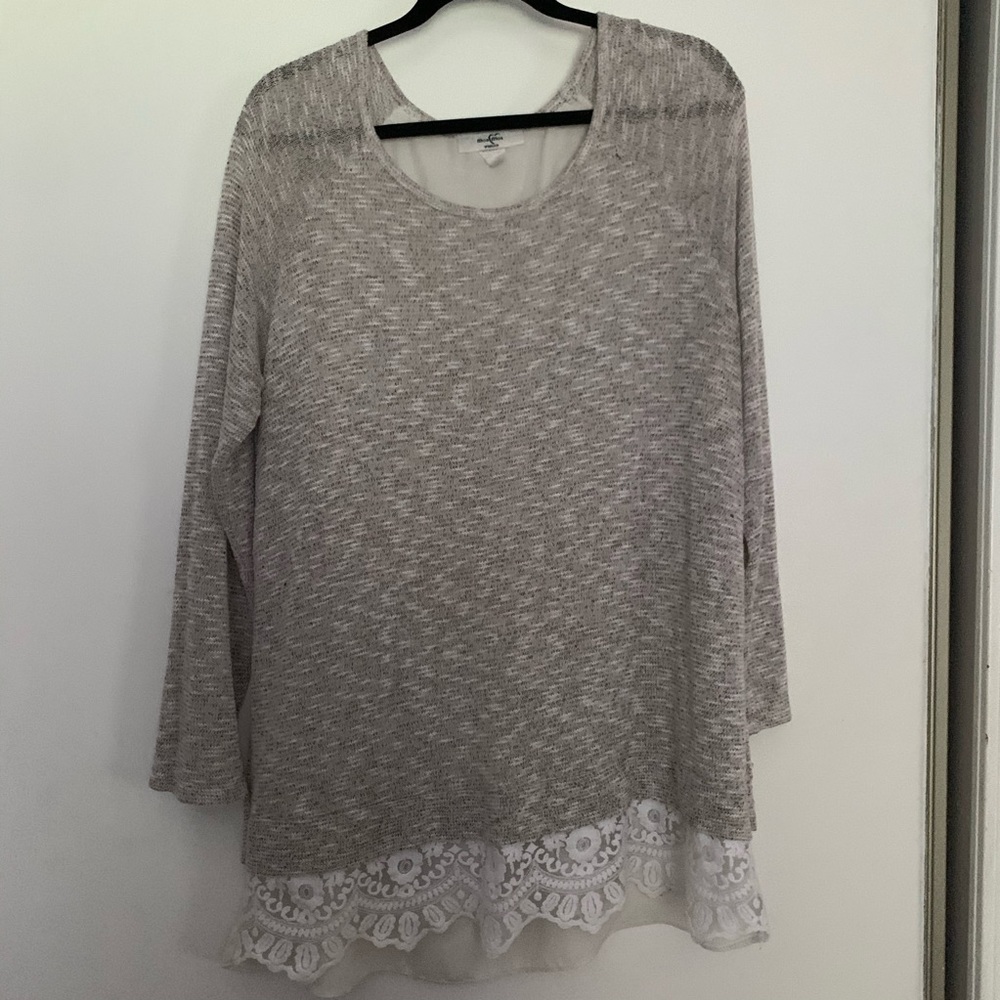 Well Loved Light Brown Sweater